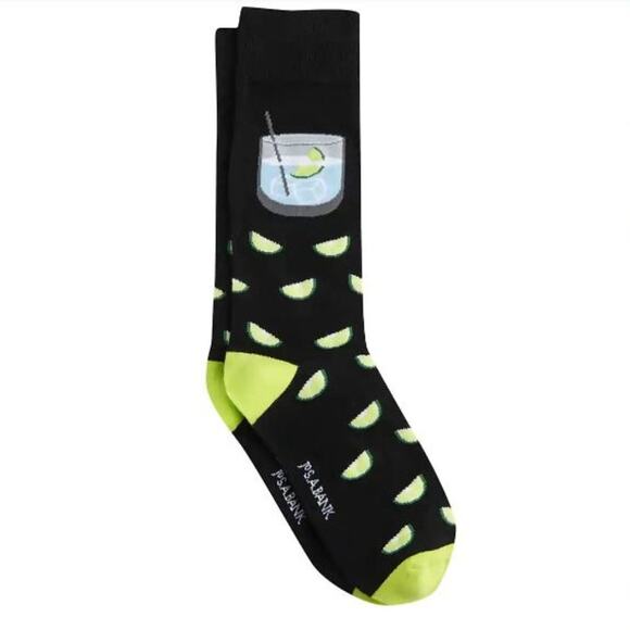 Jos. A. Bank Lemon Cufflinks & Socks Gift Set - Picture 3 of 12